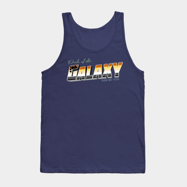 PCGE - Pride of the Galaxy - Bear Pride Tank Top by PostcardsFromTheGalaxysEdge